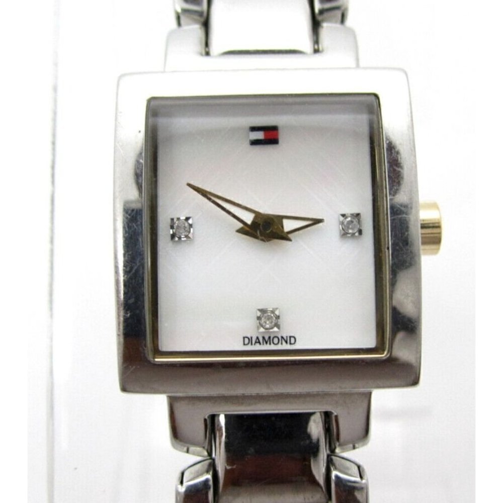 Women Tommy Hilfiger Diamond Quartz WR Analog 22mm Dial Watch (F695)‎